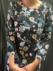 Flower Printed Short Dress