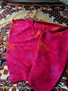 Elegant Pink Saree
