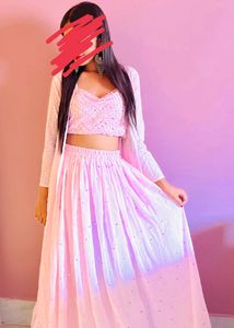 Pink Partywear Dress !!