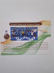 India Post Released Olympics Medal Winner Card