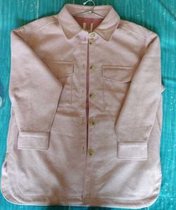 Pink Shirt Jacket