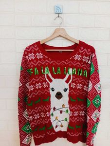 Llama Fun Christmas Sweater