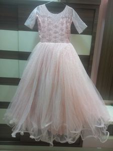 Bridal Pink Party Gown