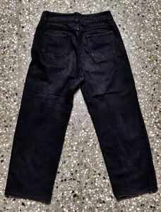 Black Straight Jeans