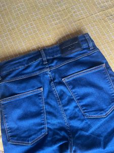Zara Dark Blue Slim Fit Denim Used Only Once