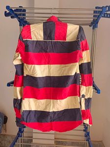 Colorful Striped Long Sleeve Shirt