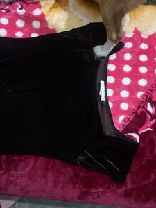 Elegant Black Velvet Pants