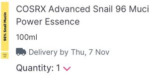COSRX snail mucin power essence &amp; free rhode dupe
