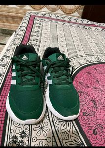 Adidas Green Running Shoes