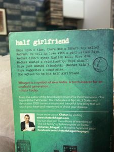 &#34;Half Girlfriend&#34; by Chetan Bhagat