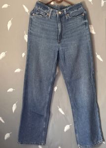 Blue Wide Leg Jeans