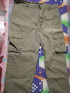 Olive Green Cargo Pants