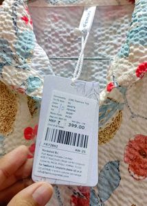 New Floral Polo top With tag