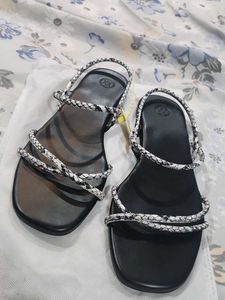 Strappy Black Sandals