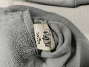 Fleece Gray Bomber Jacket