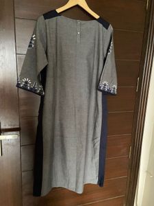 Elegant Grey printed Kurta from (W)16