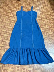 cute Blue Middi Dress🎀