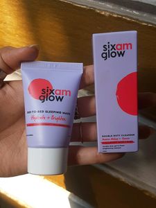 Combo Sleeping mask And Cleanser