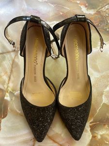 Black Pencil Heels