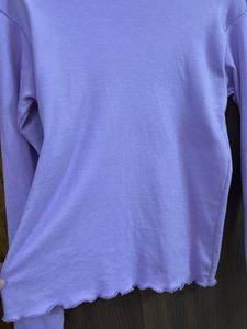 Lilac Long Sleeve Top