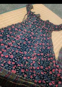 Floral Kurta with duppata
