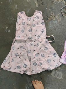 Cute Navy Print Dress (149) each