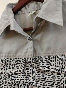 Top With Shirt Collar