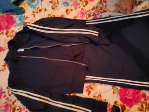 Navy Blue Tracksuit Set