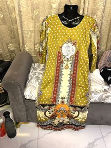 Floral Print Kurta