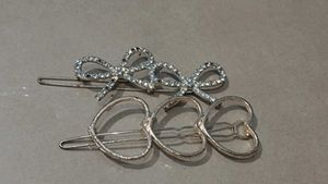 Heart And Bow Shaped Hairpin