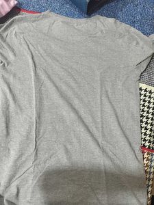 Gray Crew Neck T-Shirt