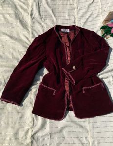 Cord- set Vintage Velvet Jacket and dress