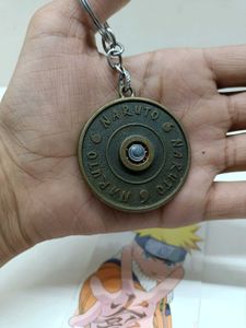 NARUTO KEYCHAIN Spinning Metal