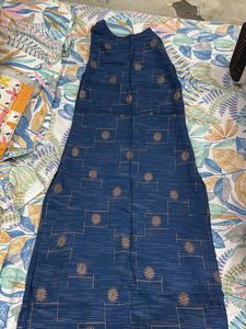 Elegant Navy Blue Kurta