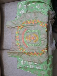 silk long kurti