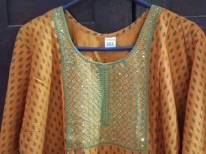 Combo-Stylish Women's 2-KurtasWithGreenSalwar