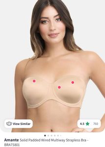 Amante Strapless Bra With Removable Straps