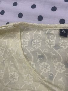 Chikankari Cotton Kurta