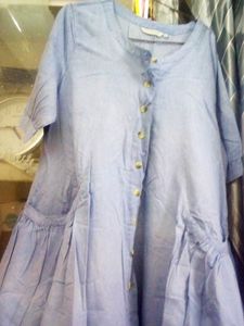 Blue Casual Dress