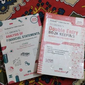 T.S. Grewal's Accountancy Books Volume 2nd And 3rd