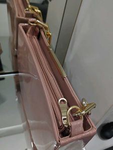 Chic Clutch with Chain Detail