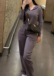 Lavender Hoodie with Zipper &amp; pant