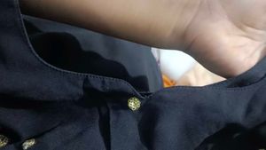 Black Sequence Kurti With Pant