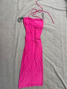 Forever 21 Pink Midi Dress