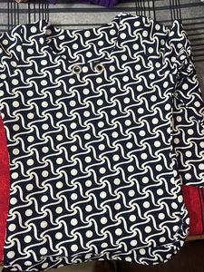 Patterned Long Sleeve Top