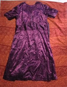 Vintage Purple Party Dress