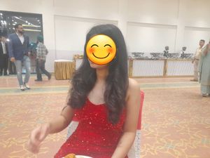 Red Sequin Party Dress