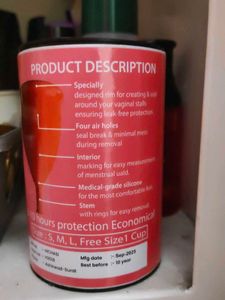 HICHASI Menstrual Cup - Pad-Free Periods