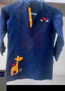 Embroidery Kurta Pyajama For Kids