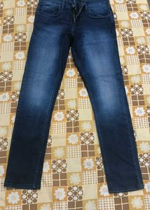 Men's Dark Wash Denim Jeans